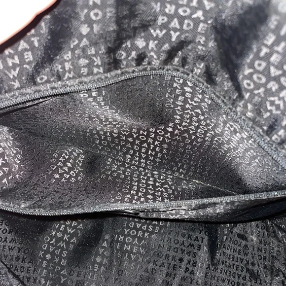 Kate Spade Black Greta Court Glitter Shoulder Tote Bag - Picture 5 of 10